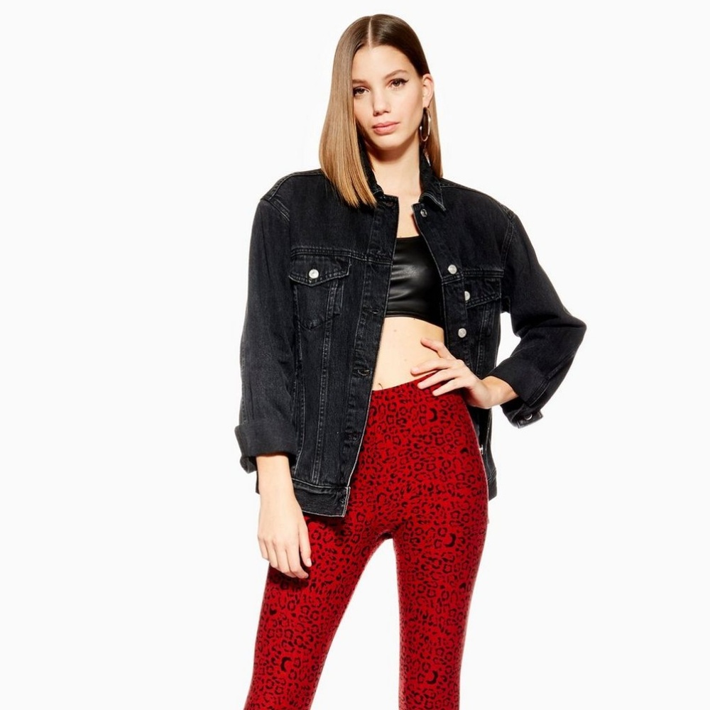 Topshop Leopard Print Leggings -Nwt - image 3